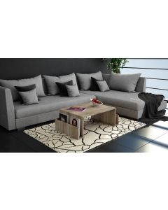 HANAH HOME Klub sto Magazin, braon - 745DCD2802