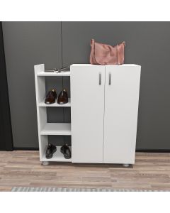 HANAH HOME Cipelarnik Asus, bela - 745DCD3905