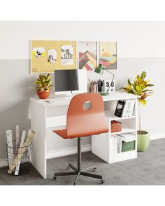 HANAH HOME Radni sto Bahar, bela