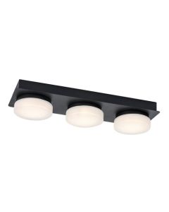 Rabalux Kupatilska rasveta Attichus LED 18W mat crno (75003) - 75003
