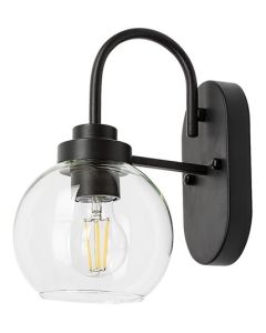 Rabalux Kupatilska rasveta Tirina E27 1x MAX 15W mat crno (75005) - 75005