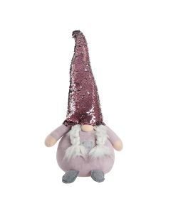 CUPID Plišana - novogodišnja dekoracija patuljak, devojčica, 56cm - 750221