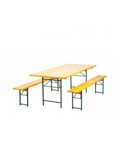 GREEN BAY Baštenski set stout - sto + 2 klupe 220 x 90 - 75110