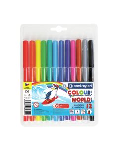 CENTROPEN Flomasteri 12 komada 7550/12 - 77616