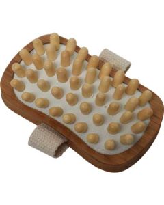 TENDANCE Četka za masažu tela 7,4X3,5X13 cm bukva braon - 75511104