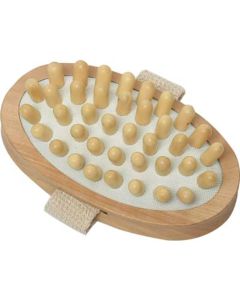 TENDANCE Četka za masažu tela 7,4X3,5X13 cm bukva bež - 75512104