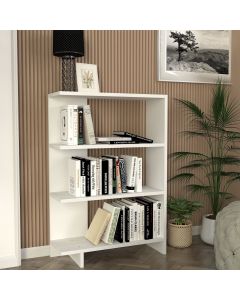 HANAH HOME Polica za knjige Trilion, bela - 756FRN3605