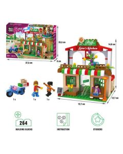 BLOCKI Kocke Picerija 264 dela - 76-0120