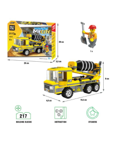 BLOCKI Kocke Kamion mešalica 217 delova - 76-0226