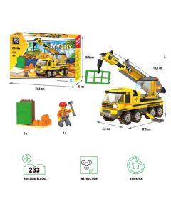 BLOCKI Kocke Kamion dizalica 233 dela