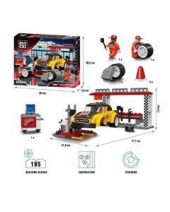 BLOCKI Kocke Sportski auto servis 195 delova - 76-0403