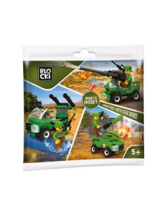 BLOCKI Kocke Vojna vozila iznenađenja 50 delova - 76-0940