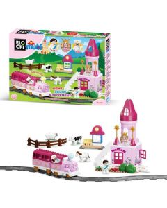 BLOCKI Kocke Mubi zamak i voz 85 dela - 76-4001