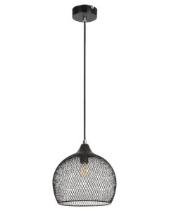 RABALUX Visilica Ronan crna, E14 40W