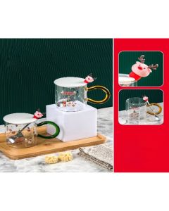 FESTA Staklena šolja sa poklopcem, irvas 760209 - 760209
