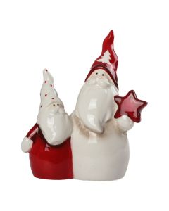 FESTA Deda Mrazovi, keramička novogodišnja figura 9 cm 760343 - 760343