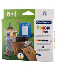 CENTROPEN Flomasteri Decor 9 komada 2738/09 - 76122