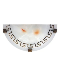 Rabalux Zidna lampa Etrusco E27 1x MAX 60W belo staklo - alabaster (7647) - 7647