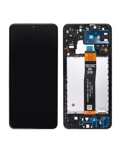 LCD za Samsung A136/Galaxy A13 5G (GH82-29077A) + touch screen + frame Black FULL ORG-SP