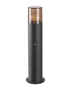 Rabalux Spoljna podna rasveta Teplice E27 1x MAX 12W mat crno (77027) - 77027