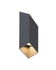 Rabalux Spoljna zidna rasveta Tilburg LED 10W antracit siva (77050) - 77050
