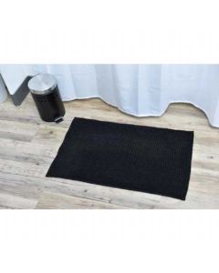 TENDANCE Tepih za kupatilo 45 x 75 cm mikrofiber, crna Ballss - 7707103-1
