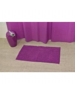 TENDANCE Tepih za kupatilo 45 x 75 cm mikrofiber, tamno ljubičasta Balls - 7707170