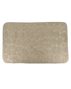 TENDANCE Prostirka za kupatilo 50x80cm Pebble, krem - 7718N165