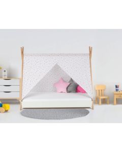 Krevet Sa Nadstresnicom I Dušekom180X80 Tipi Beli - 7795