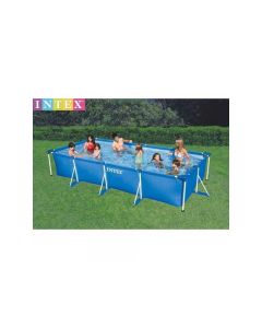 INTEX RECTANGULAR FRAME Bazen sa metalnim okvirom 4.50 x 2.20 x 0.84 m