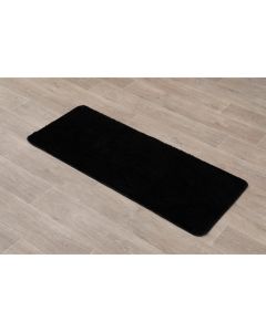 TENDANCE Tepih za kupatilo 50x120 cm mikrofiber crna - 7741103