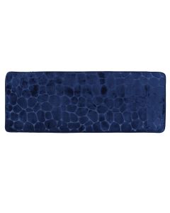 TENDANCE Prostirka za kupatilo 45x120cm Pebble, tamno plava - 7743118