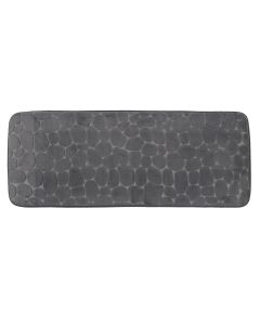 TENDANCE Prostirka za kupatilo 45x120cm Pebble, tamno siva - 7743181