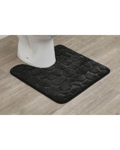 TENDANCE Tepih za kupatilo 50x50 cm mikrofiber crna