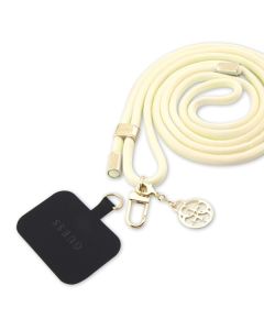 LICENSED GUESS GUESS Crossbody strap CORD BEIGE - GUUCNMG4EE