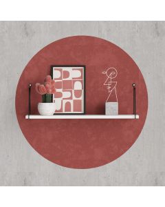 HANAH HOME Zidna polica Armoni, bela