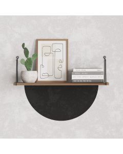 HANAH HOME Zidna polica Armoni, braon