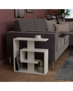 HANAH HOME Klub sto Saly, bela - 776HMS2805