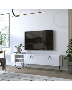 HANAH HOME TV komoda Norfolk, bela