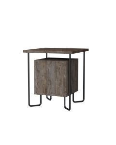 HANAH HOME Noćni ormarić Acres Nightstand, tamno braon - 174434