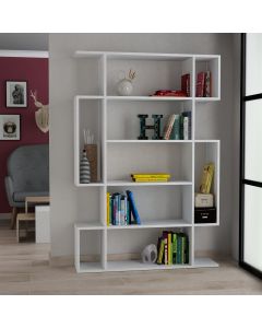 HANAH HOME Polica za knjige Mito, bela - 776HMS3616