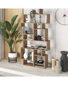 HANAH HOME Polica za knjige Karmato, braon