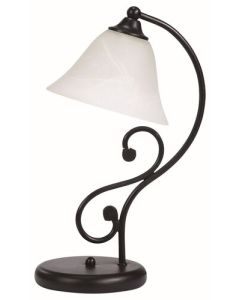 Rabalux Noćna svetla Dorothea E14 1x MAX 40W mat crno (7772) - 7772