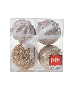 FESTA Novogodišnje kugle Special bakarne, set 1/4 - 780150