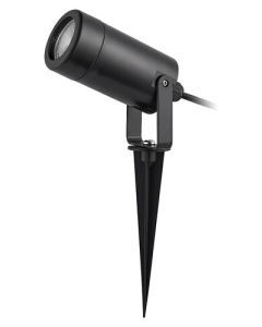 Rabalux Baštenske lampe Krobia GU10 1x MAX 4W crna (7814) - 7814-1