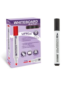UNI LINE Marker za belu tablu crni  okrugli vrh unl-0615 - 78326