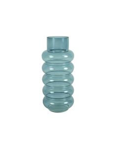 DEKOR DOM Vaza NIKKY 35cm 783860 - Blue - DCS