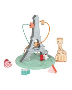 JANOD Drveni lavirint  Sophie la Girafe - J09504