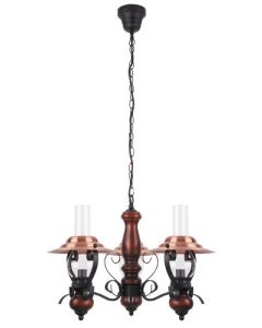 Rabalux Luster Enna E14 3x MAX 40W crna (7860) - 7860