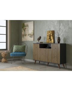 HANAH HOME Komoda FRN-9004-1, braon/antracit